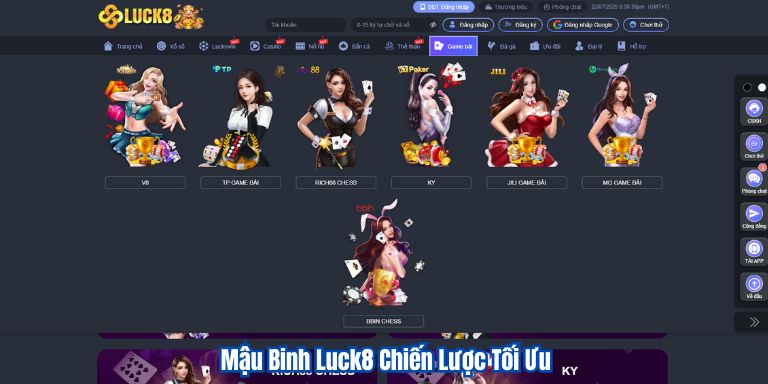Mậu Binh Luck8 Chiến Lược Tối Ưu