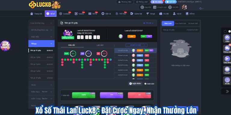 Xổ Số Thái Lan Luck8 – Đặt Cược Ngay, Nhận Thưởng Lớn